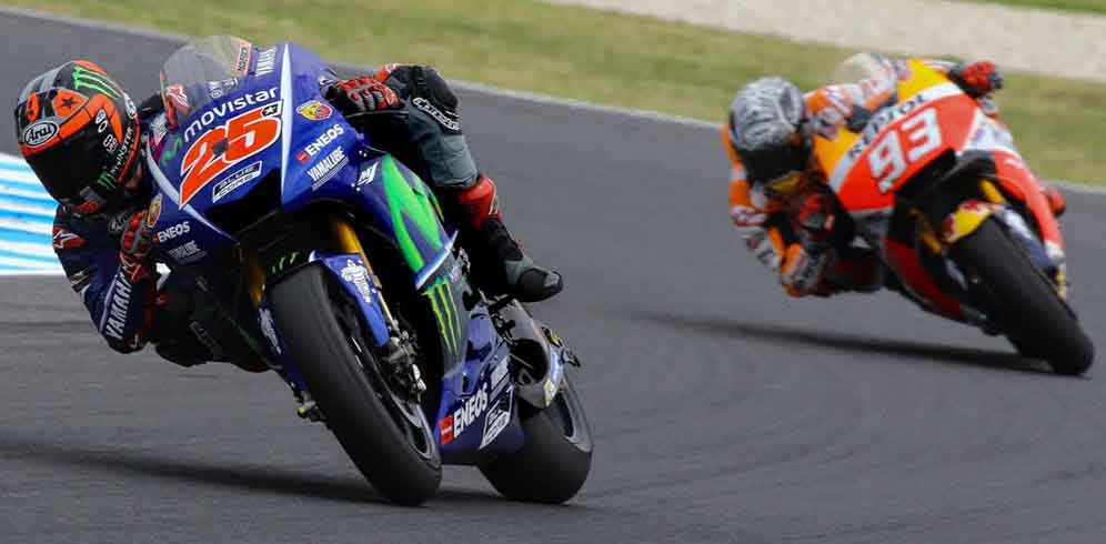 Hampir Tabrak Vinales, Marquez Ngambek